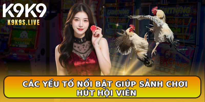 Các yếu tố nổi bật giúp sảnh chơi hút hội viên