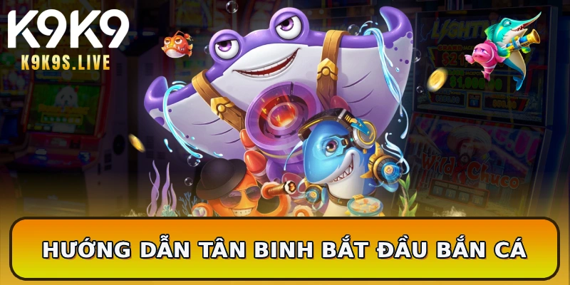 Hướng dẫn tân binh bắt đầu bắn cá